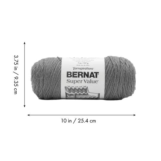 3 Pack Bernat® Super Value™ Solid Yarn